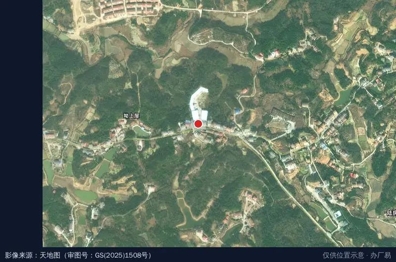 岳阳经济技术开发区鑫威纸品厂卫星位置示意图