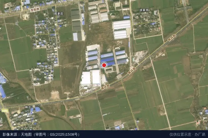 君达科技园卫星位置示意图