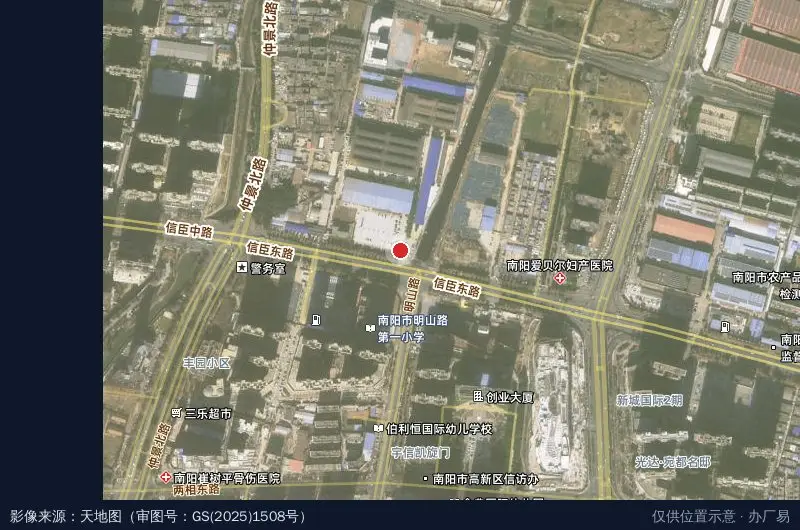 优车港新能源汽车文创园卫星位置示意图