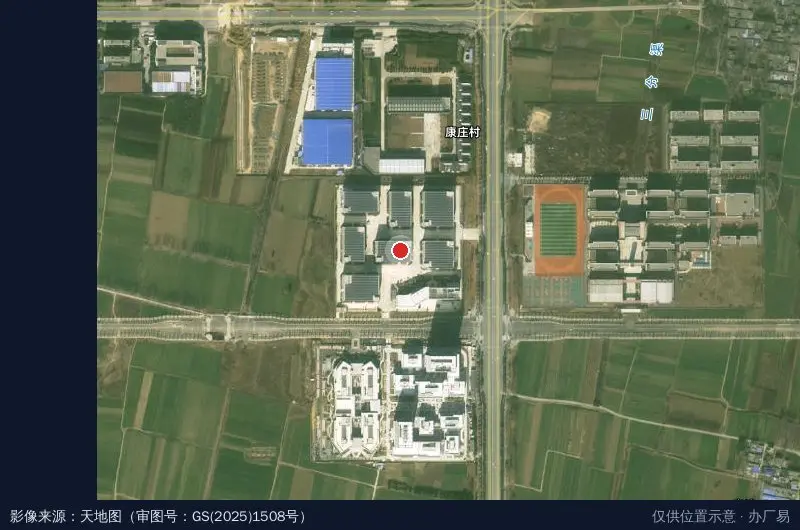 南阳中关村创新创业科技城(一期)卫星位置示意图