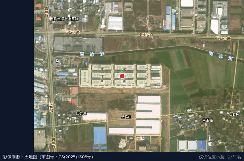 汽车电子产业园(建设中)卫星位置示意图