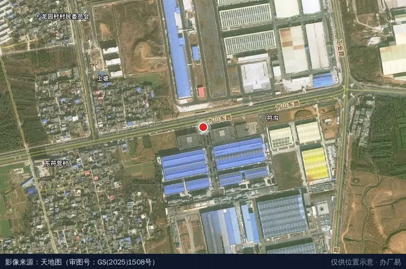 河南聚爱高分子科技产业园卫星位置示意图