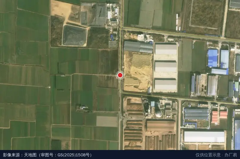 正山河智慧家居产业园卫星位置示意图