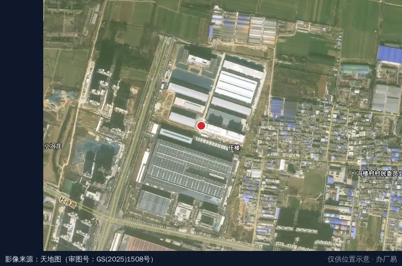南阳智能防爆产业园(建设中)卫星位置示意图
