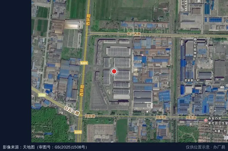 海智汇家居产业园卫星位置示意图
