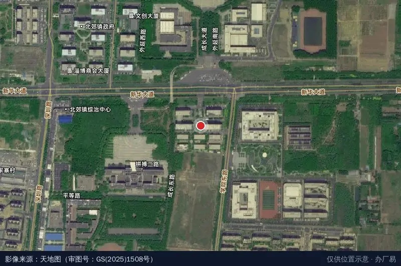 卫康医疗产业园卫星位置示意图