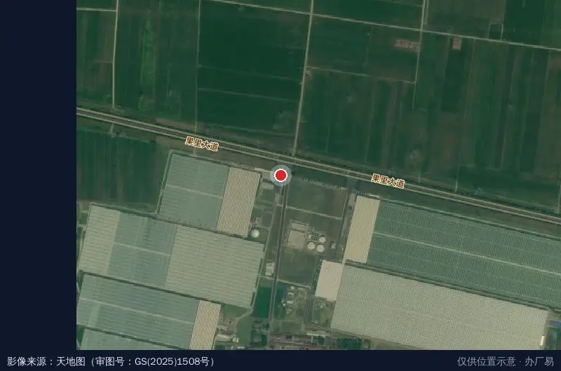 凯盛浩丰(淄博)智慧农业产业园-西区卫星位置示意图