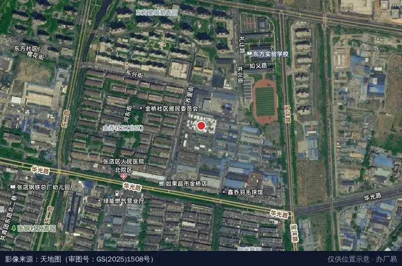 复兴·创新园卫星位置示意图