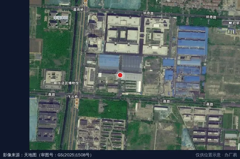 绿卡教育科技园区卫星位置示意图