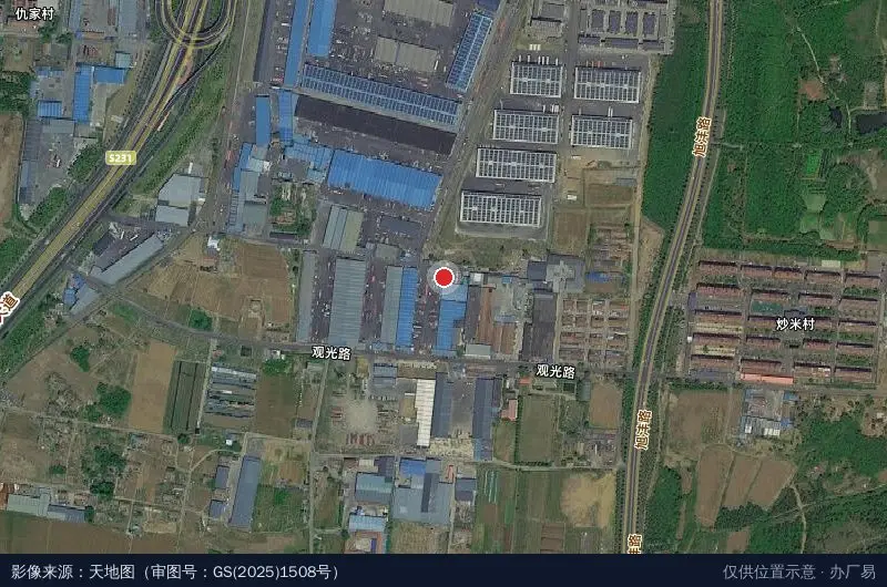 泰亿物流深圳惠州东莞香港专线卫星位置示意图