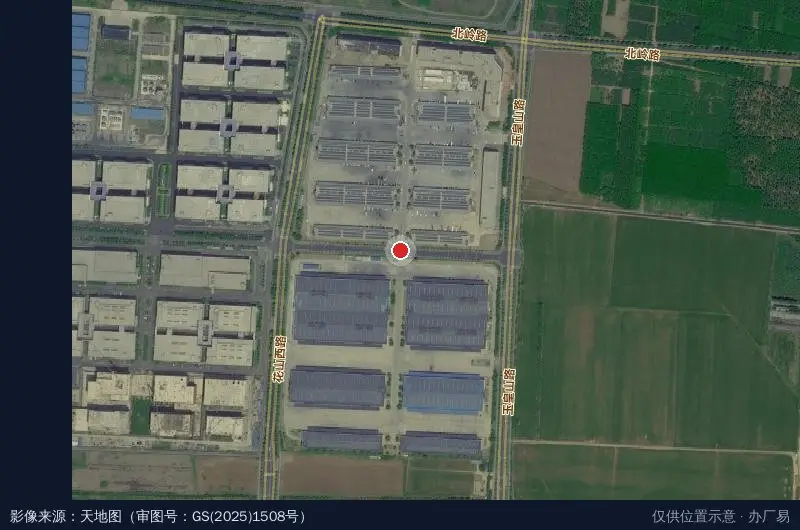 远成齐鲁综合物流港(建设中)卫星位置示意图