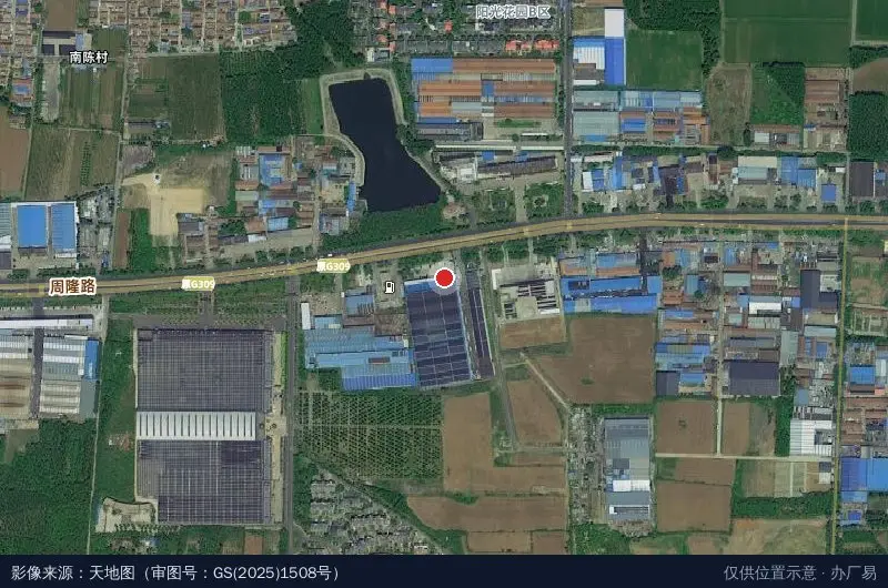 京恒巨邦科技园卫星位置示意图