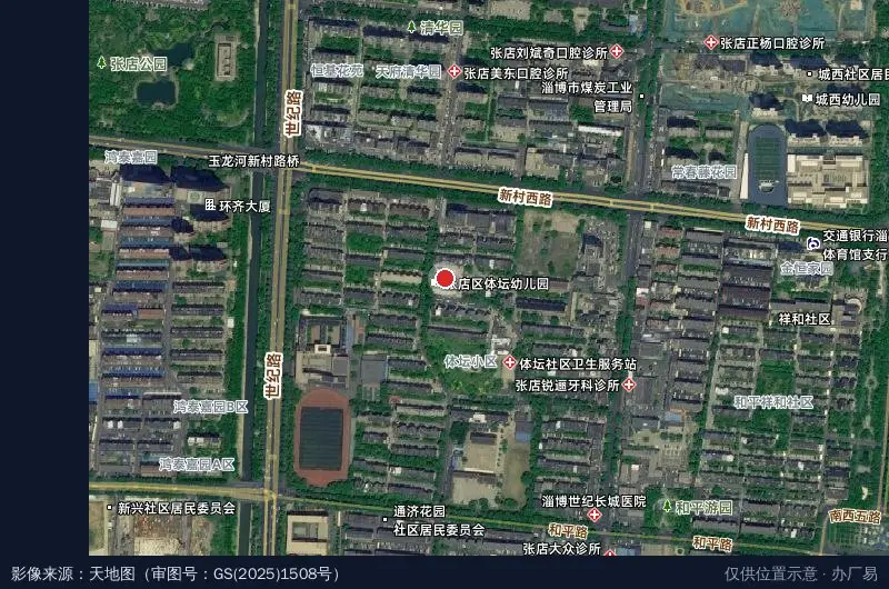 简院创意文化产业园卫星位置示意图