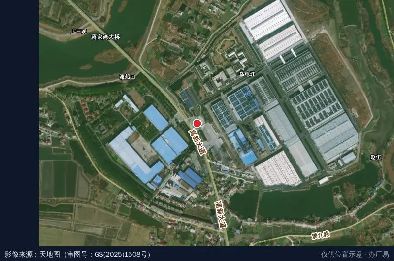 楚江导体科技园卫星位置示意图