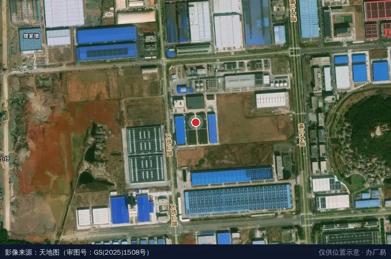 安维特医疗科技园卫星位置示意图