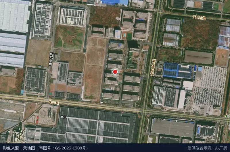 芜湖中兴智能科技产业园卫星位置示意图
