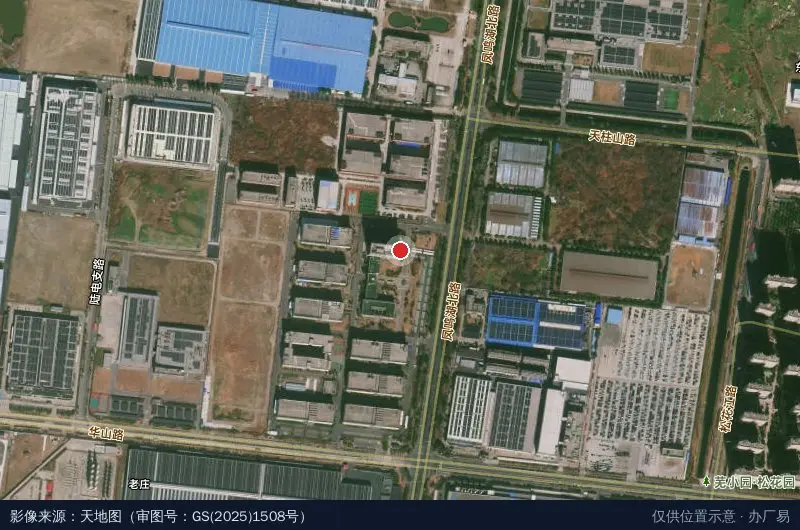 维达智谷互联网产业园卫星位置示意图