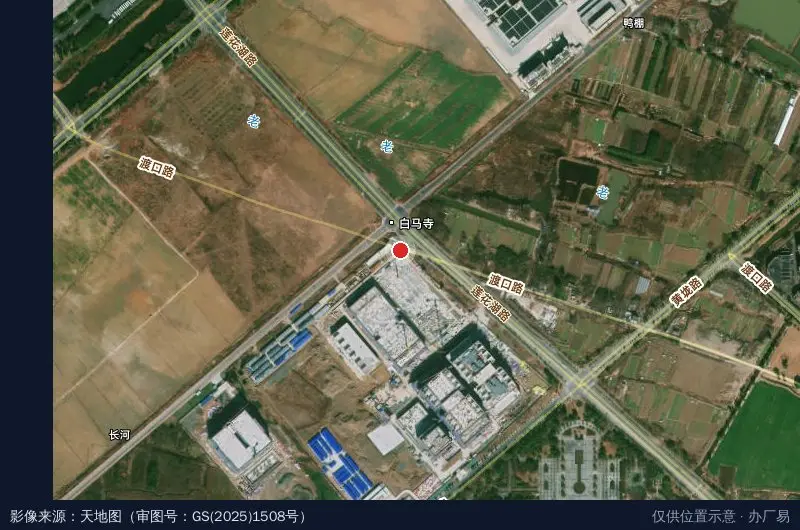 芜湖珑腾智算互联网产业园(建设中)卫星位置示意图