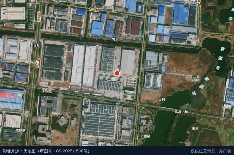 顺丰丰泰产业园·芜湖卫星位置示意图