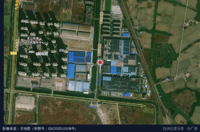 安徽美芝科技产业园卫星位置示意图