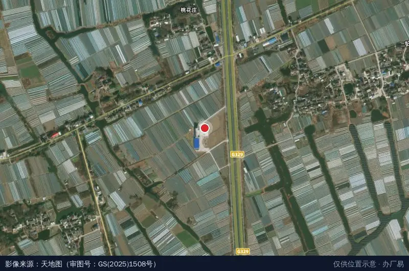 鸠江区沈巷现代农业产业园卫星位置示意图