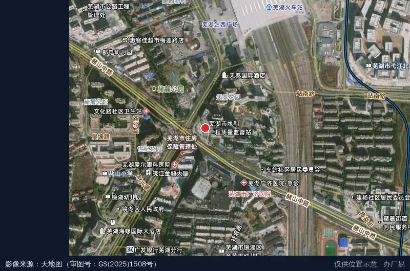 起航科技园卫星位置示意图