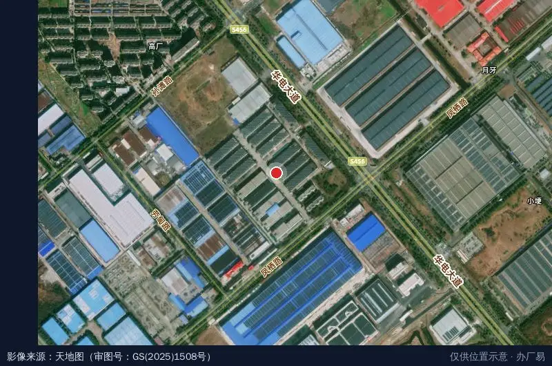 三山经济开发区科技创业中心卫星位置示意图