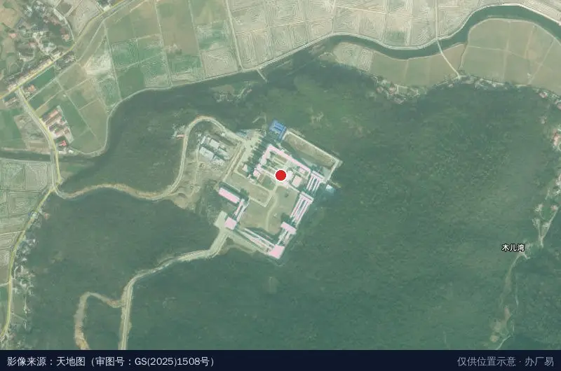 常德城发新材料产业园卫星位置示意图