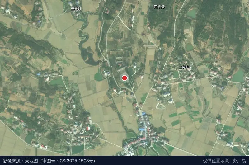 元硒农科科技园卫星位置示意图
