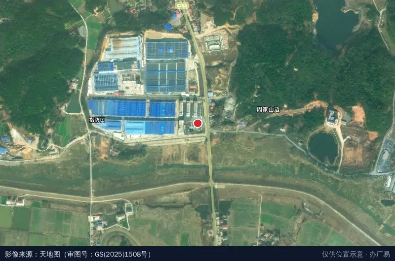 国宗科技电子商务孵化园卫星位置示意图