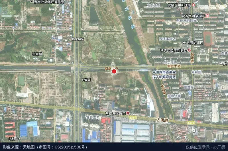 产学研科技园卫星位置示意图