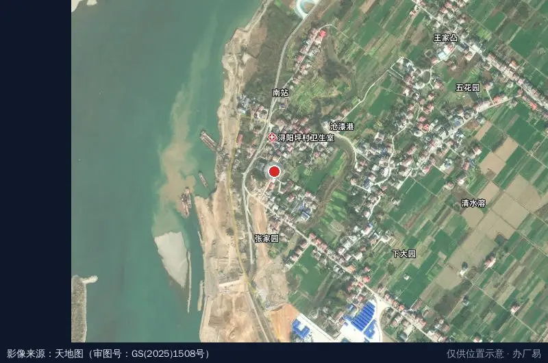 湖南元源农业科技开发有限公司(富硒多矿物产业园)卫星位置示意图