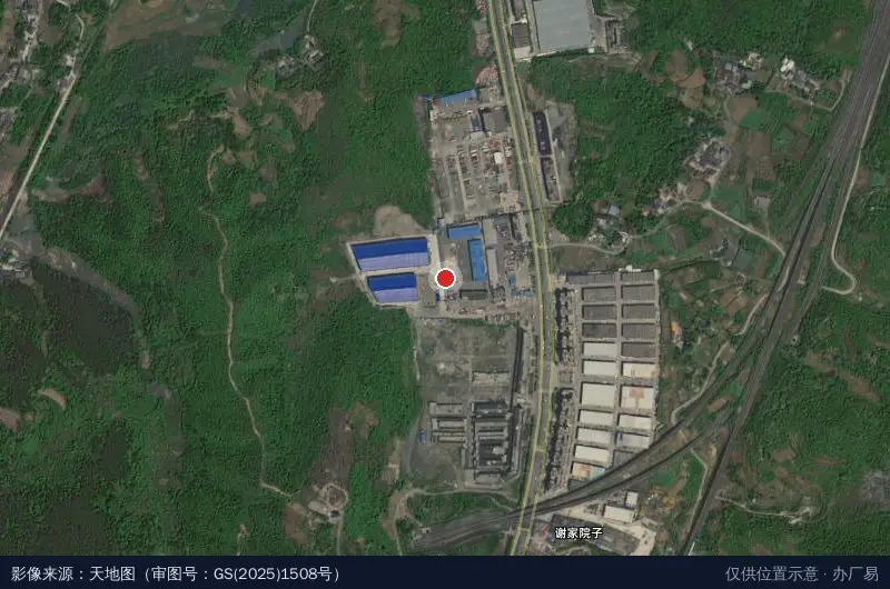 大鸿物流科技产业园卫星位置示意图