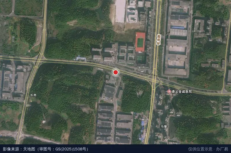 弘鑫科技园卫星位置示意图