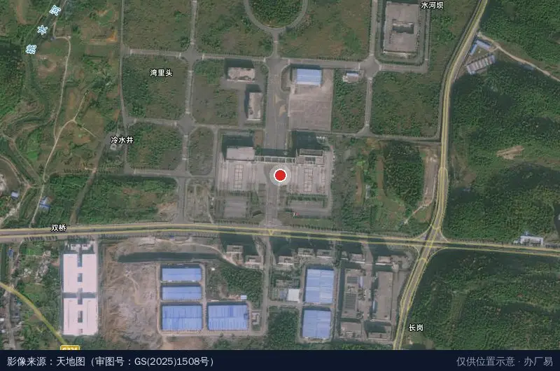 遵义综合保税区卫星位置示意图