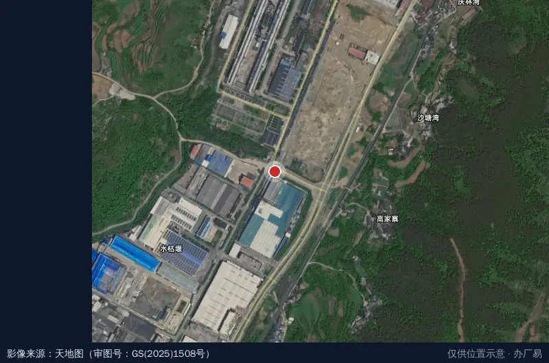 贵州奇江经开区铝产业园卫星位置示意图