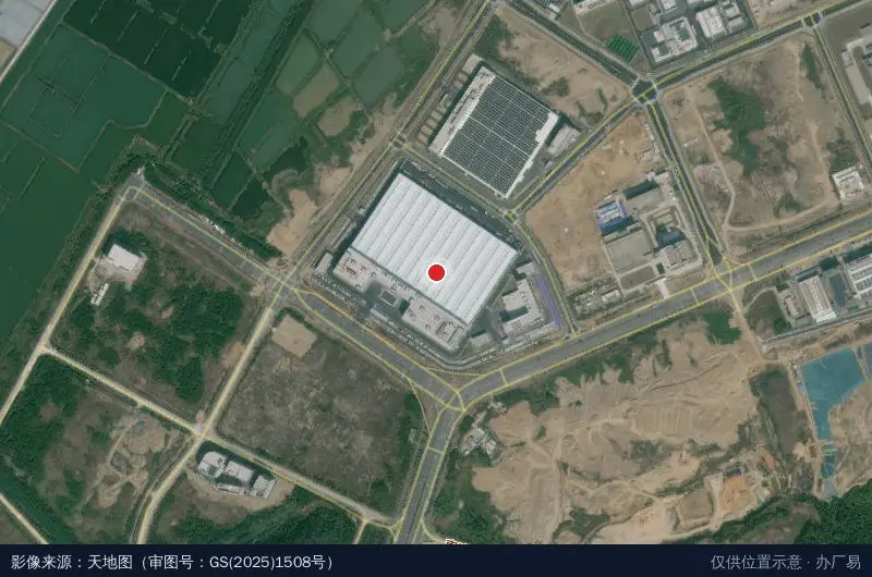 先导集团华南智能装备产业园卫星位置示意图