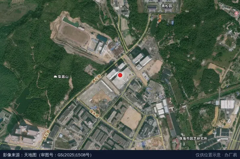 正菱·三溪高科园A区卫星位置示意图