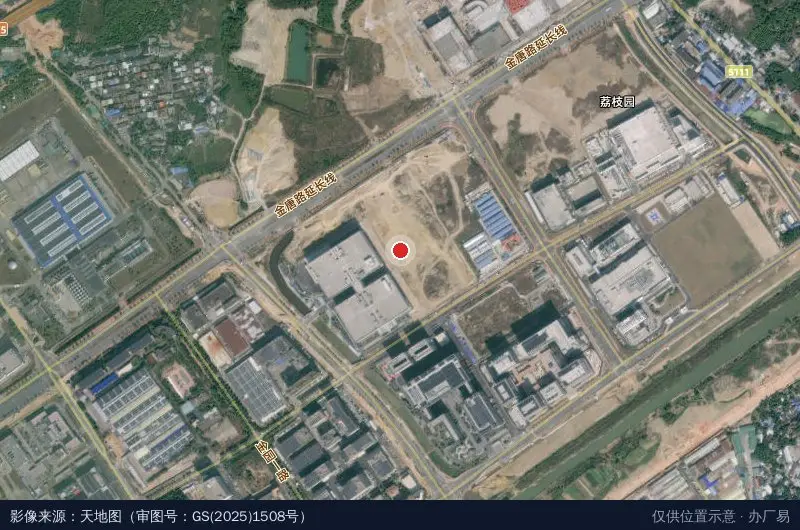 迈为技术珠海半导体装备产业园卫星位置示意图