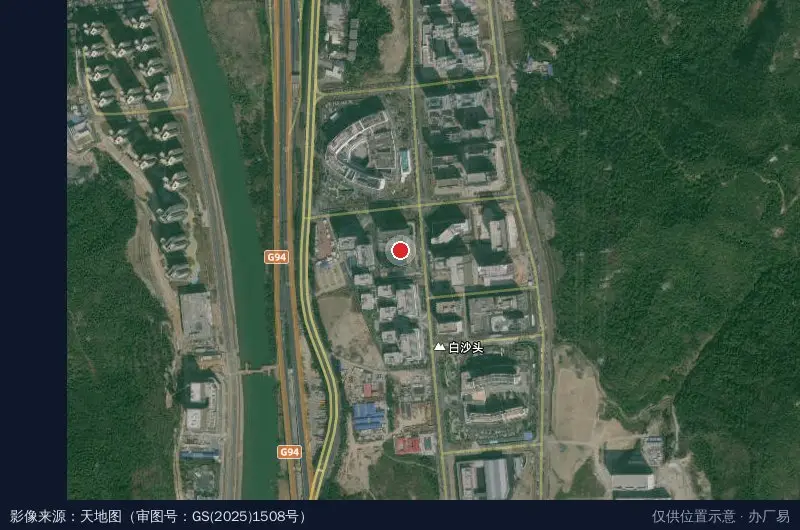 杰理科技园卫星位置示意图