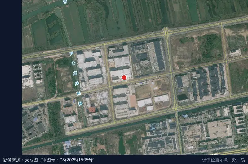 中信达产业园卫星位置示意图