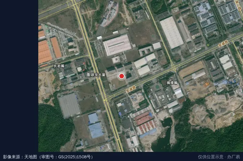 顺益科技园卫星位置示意图