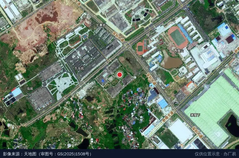 科之光智能终端产业园卫星位置示意图