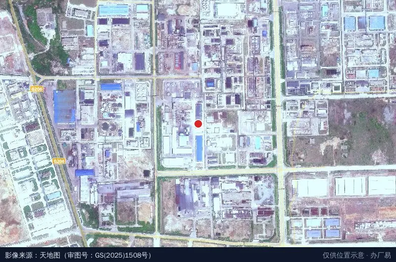 筠门岭镇九二工业基地卫星位置示意图