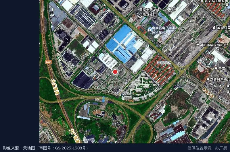 智造谷电子信息产业孵化园9栋A座卫星位置示意图
