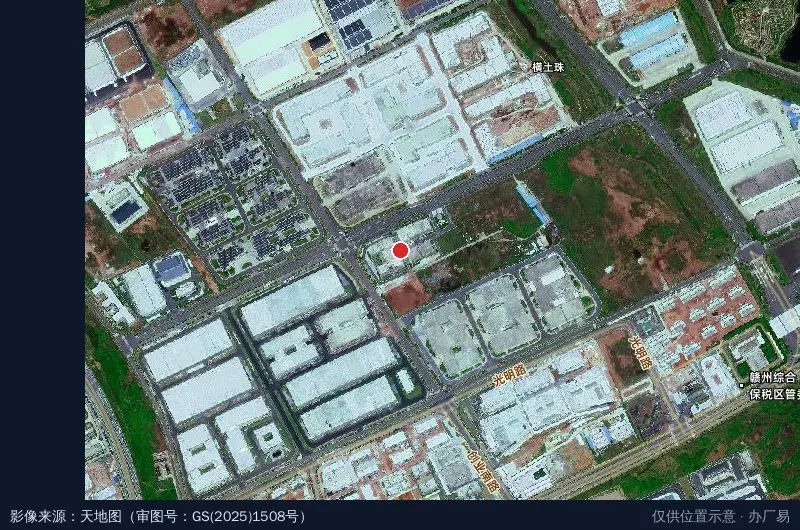 飞天谷跨境电商产业园卫星位置示意图