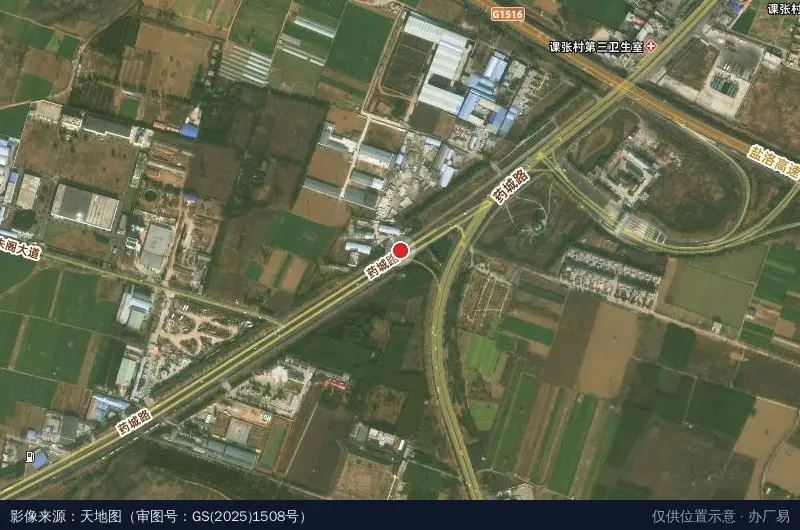 禹州市森普诺迷迭香中药材产业园卫星位置示意图