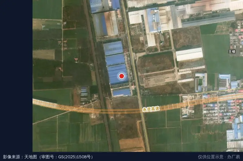 中原模具产业园卫星位置示意图
