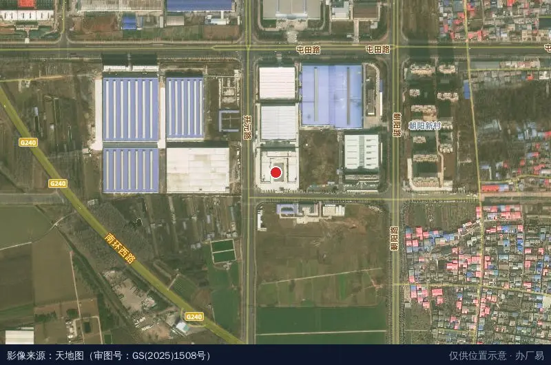 博奥润康医药产业园卫星位置示意图
