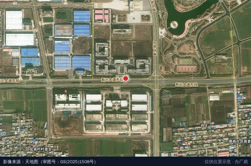 许昌建安区先进制造业开发区卫星位置示意图